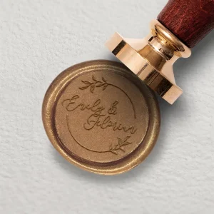 Siegelstempel “Emily & Florian”